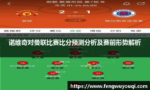 诺维奇对曼联比赛比分预测分析及赛前形势解析